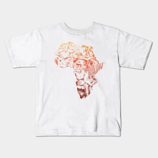 Arica wildlife Kids T-Shirt